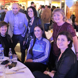 Seated-Dee-McNiven-Dublin-Senior-player-Hannah-ONeill-Anftoinette-OBrien-Back-Row-Bryan-Amy-Farrell-and-Liz-Kenny.