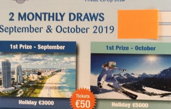 Flipeadóirí Longfoirt Main Fundraiser – First draw 31 October